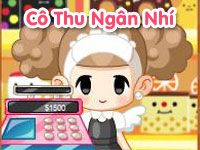 Cô thu ngân nhí
